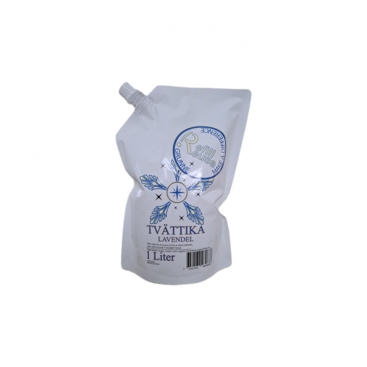 Sköljmedel 1L tvättika refill i gruppen Hem & Hushåll / Städ & tvätt hos Carlshaga Design AB (70-251 refill)